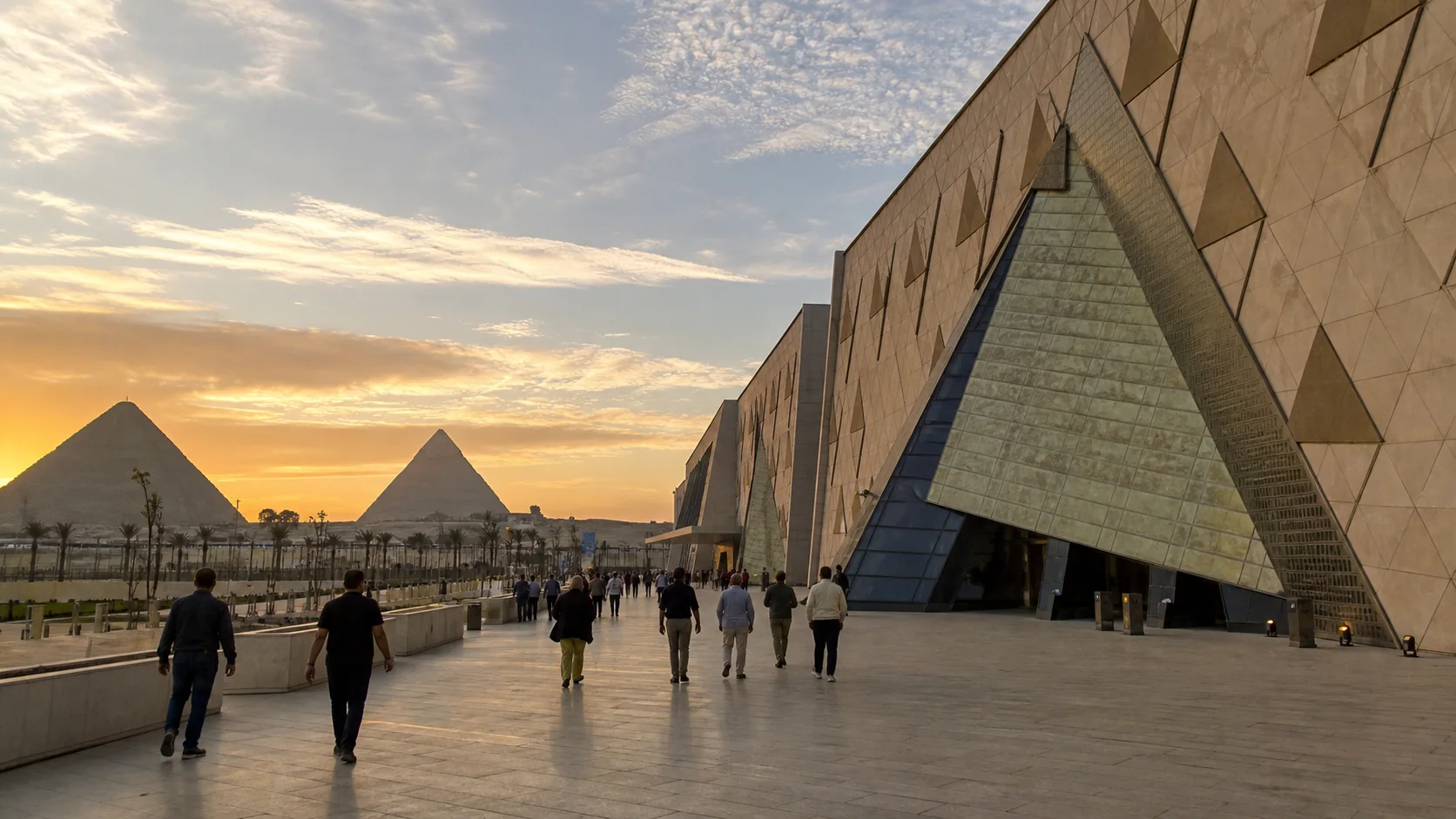 Imagined present-day smartphone photograph of Cairo & Giza: A new threshold